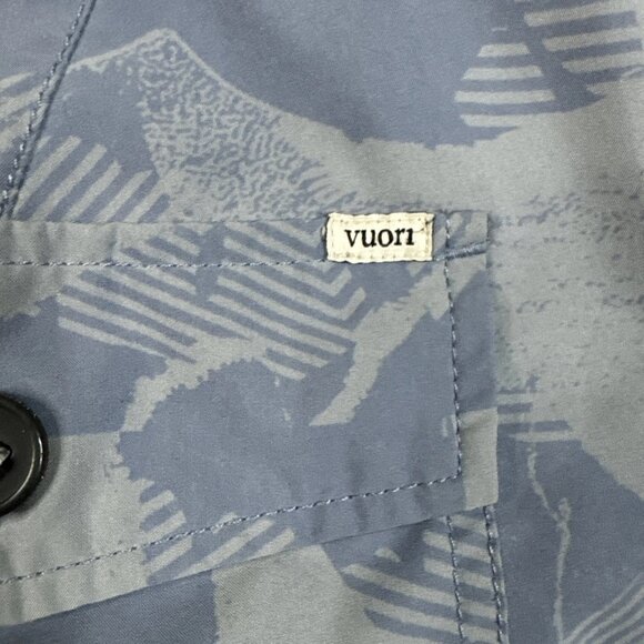 Vuori Cruise Board Shorts Mens Swim Trunks Floral V314 Blue Swim 7'' Size 33 - Picture 6 of 6